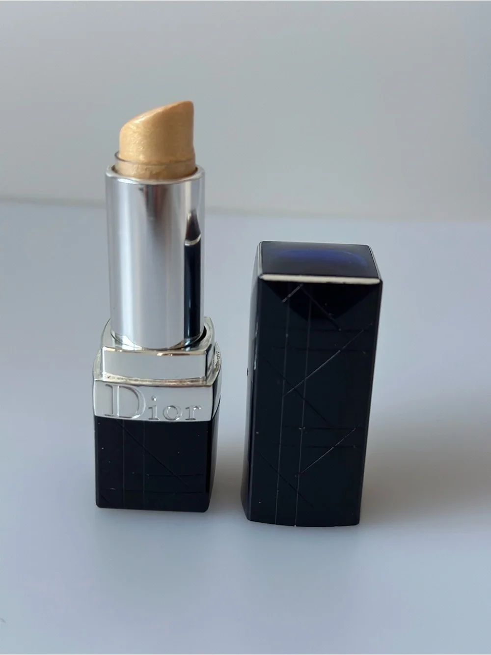 AUTHENTIC DIOR ROUGE Lipstick 217 Or Etoile Gold